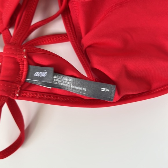 Aerie Red Bikini Set - Size S/M - Picture 8 of 8